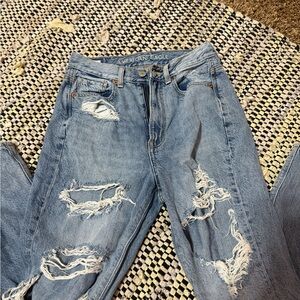 American Eagle Outfitters Light Blue Denim Shorts